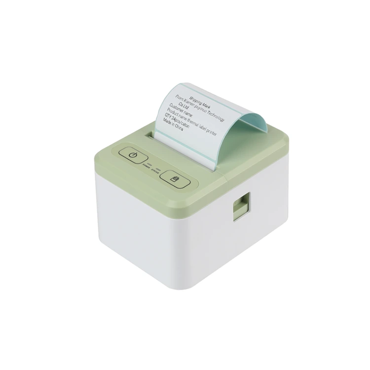 डेस्कटॉप ब्लूटूथ और पीसी कनेक्टेबल लेबल प्रिंटर