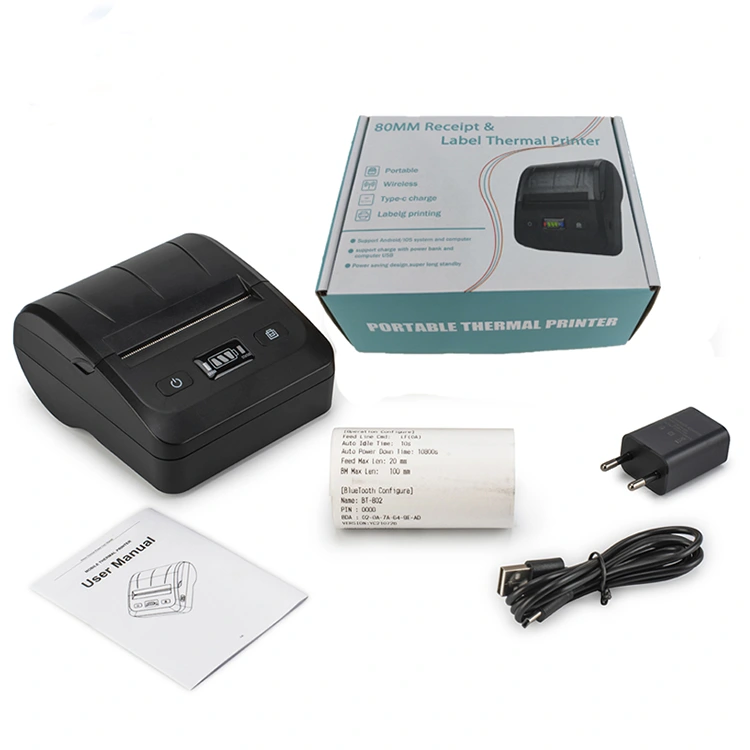 Portable Thermal Label Printer